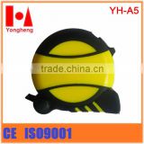 best selling more durable rubber injection steel tape measure