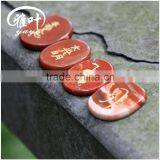 4 Pcs Reiki Healing Carving Oval Shape Reiki Healing Set Gemstone thumbnail-1