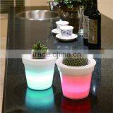 Waterproof Glowing Flower Pot Bulk Led Flower Pot Decoration thumbnail-4