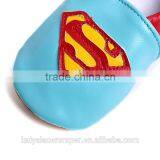 Superman Baby Shoes,Soft Soled Blue Superman Baby Boys Slippers Quality Choice thumbnail-4