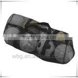 Yellow Nylon Drawstring Mesh Bag for Tennis Balls thumbnail-3