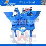 WT2-20M Diesel Engine Soil Interlocking Pressing Bricks Machine thumbnail-4