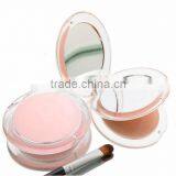 Round Compact Mirror Crystal Clear