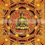 Indian Lord Buddha Religious Meditation Wall Hanging Tapestry thumbnail-2