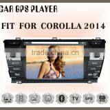Fit for TOYOTA Corolla 2014 7inch Left Drive Touch Screen Car Dvd Player Gps thumbnail-1