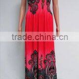 Lady's & Lady Plus Size Stretched Fashion Maxi Dress thumbnail-5