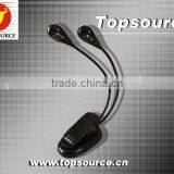 FL 1258 2heads LED Book Light With Clip