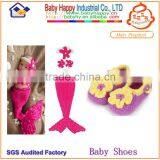 Baby Shoe Knitting Pattern for Crib thumbnail-1