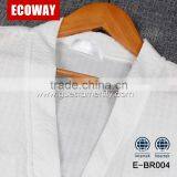 Wholesale Cheap White Breathable Bathroom Bathrobe Hotel Waffle Bathrobes thumbnail-2