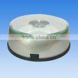 Wholesale 3d Laser Engraved Block Crystal LED Light Base For Crystal Wedding Decoration thumbnail-2