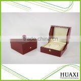 High Quality Matte Painting Wooden Single Watch Box Wooden Watch Storage Box