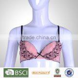 Elegant Women Padded Underwired Bra Lace Underwear Set thumbnail-1