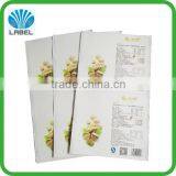 Custom Adhesive Waterproof Food Stickers,Food Packing Labels. thumbnail-3