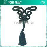 Height16 Centermeter All White Sew On 100% Nylon Chinese Knot Frog Buttons thumbnail-4