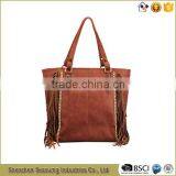 Medium Size Fringe Tote Bag Women Handbag thumbnail-1