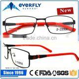 2016 Most Elegant Stainless Eyeglasses With Colorful Pattern