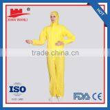 Disposable Yellow fr Coverall thumbnail-2