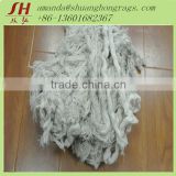 100 Cotton yarn waste use for cleaning