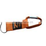 Pvc Patch Stitched Short Carabiner Keychain Lanyard thumbnail-1