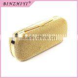 Wholesale Fashion Gold Clutch Evening BagMetal Frame thumbnail-3
