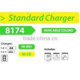 Hot Sale AA/AAA Ni-Mh/Ni-Cd Battery Charger 8174 4 Slot thumbnail-3