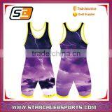Stan Caleb Custom Cheap Cool Dry Low Cut Russian Wrestling Singlets Tops