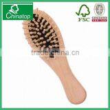 Chinese Natural Small Brush Wooden Hair Comb Brush Healthy Massage Hairbrush Freeship thumbnail-1