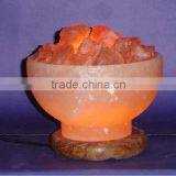 New Design Bowl Shaped Himalayan Rock Salt Crystal Lamps