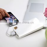 Super slim Android 10000mah battery charger li-polymer battery cell A grade