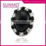 Bling Rhinestone Large Button for Shoe Accessory thumbnail-3