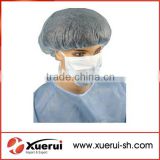 Medical disposable surgical and dustproof non-woven cap