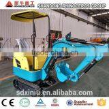 Farm Excavator Crawler Excavator 0.8 Ton Garden Track With Factory Price