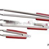 Wood Handle BBQ Tongs thumbnail-1