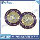 Colorful metal Ball marker for golf club
