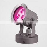 Wholesale IP65 Single Color/RGB 9W Led Garden Light Outdoor 3x3W thumbnail-5