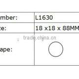 Glossy Cylinder Liquid Empty Lipstick Tube Gold Lipstick Tube thumbnail-3