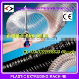 PU transparent hose production machine / TPU clear dust collection hose making macine