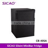 Silent Mini Bar Small Hotel Fridge Cabinet 20L 28L 35L 40L No Fans New Heat Pipe System