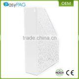 Wholesale Embossing 1 Compartment Wrought Iron Office Desk File Magazine Rack thumbnail-4