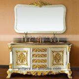 Luxury Hotel Vanity Wooden Bathroom Vanity Cabinet WTS123