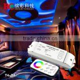 Bincolor T4+R4 Led Rgbw Controller With rf Touch Remote Control 12v-24v thumbnail-2