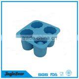 Cup Shape Food Grade Custom Silicone Ice Cube Tray