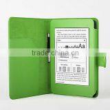 OEM ODM service factory Book Style Leather Case For kindle stylus
