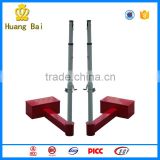 Outdoor sports equipment portable mobile volleyball column