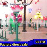 Hotel Led Tall 1M Fake Flower High Quality Hall Decoration Light Lotus thumbnail-3