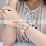 Elegant Rose Gold Brass Tassel Bracelet Quartz Lady Watch thumbnail-6