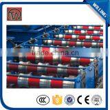New Condition and Tile Forming Machine Type Galvanized Steel Roof Tile Roll Forming Machine thumbnail-5