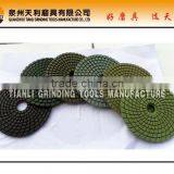 abrasive-diamond wet polishing flexible granite