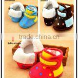 No.1 Yiwu Exporting Commission Agent Wanted Cute Cotton Cloth Baby Shoes for Winter Boot Shoes for Baby thumbnail-1