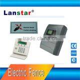 Solar Powed Anti-climb and Anti-cut Residential Fence Energiser for Home Security Alarm System